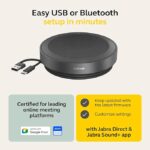 Jabra Speak2 75 w. Link 380a UC version Conferencing Speaker with Mic - Dark Grey - Image 2