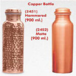 Signoraware Copper Bottle (Hammered  Matte) 900ml