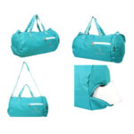Rare Rabbit Teal Duffel Bag