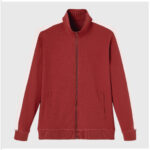 Decathlon Mens Cotton Gym Zip Jacket 500