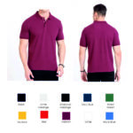 Caslay Solid Men's Polo Neck T-Shirt