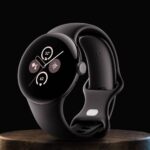 Google Pixel Watch 2 Smart Watch, Obsidian Active Strap