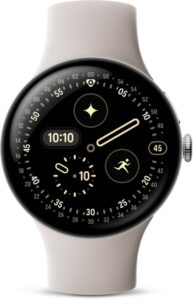 Google Pixel Watch 4 Smart Watch, Porcelain Strap, 41mm display