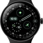Google Pixel Watch 4 Smart Watch, Obsidian Strap, 45 mm display