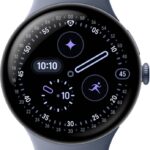 Google Pixel Watch 4 Smart Watch, Moonstone Strap, 45 mm display